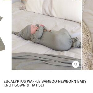 Caden lane ribbed knotted gown